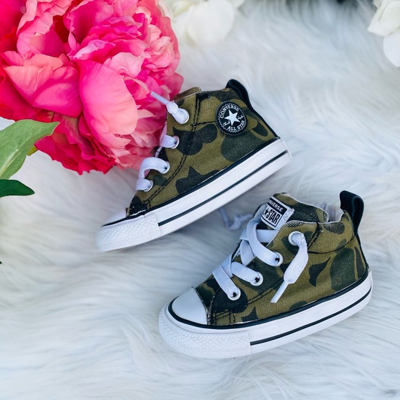 Baby/Toddler Converse Camo High Top Sneakers - Picture 5 of 8